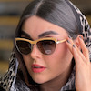عینک آفتابی زنانه چوبی Gold & Wood RIVIERA
