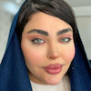 از رو به رو با میکاپ