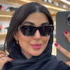 عینک آفتابی زنانه کائوچو Trussardi 9024