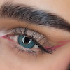 تک چشمی از نزدیک و نور رینگ لایت