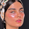 عکس از سه رخ با نور رینگ لایت