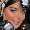 عکس از سه رخ با میکاپ و نور رینگ لایت