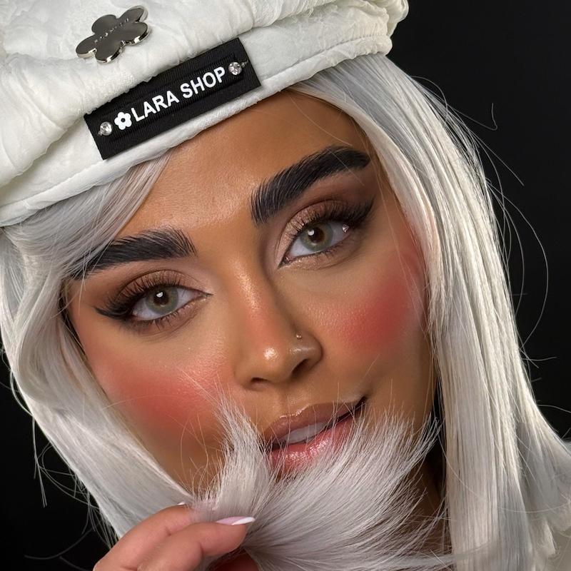 لنز رنگی دهب اسموکی