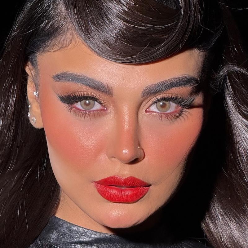 لنز رنگی دهب هانی