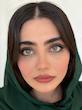 طوسی سبز عسلی با پترن رگه ای و دور محو