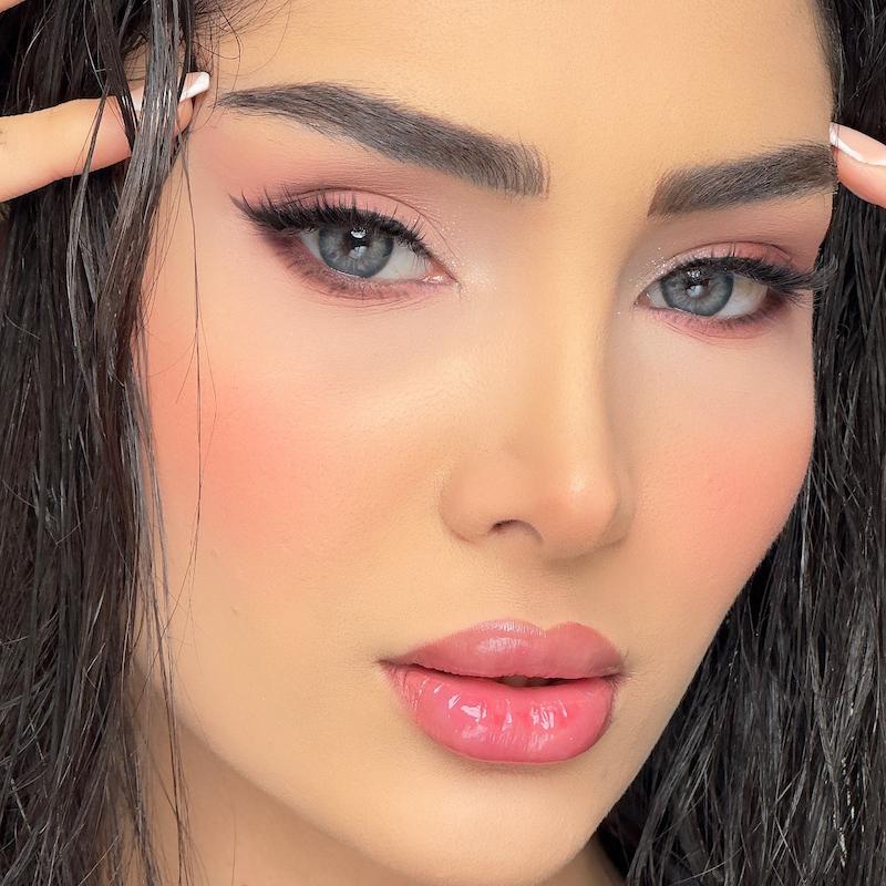 لنز رنگی یونیک ژربرا