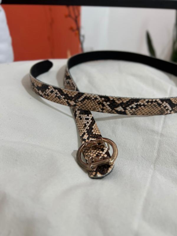 کمربند پوست ماری🐍🤎