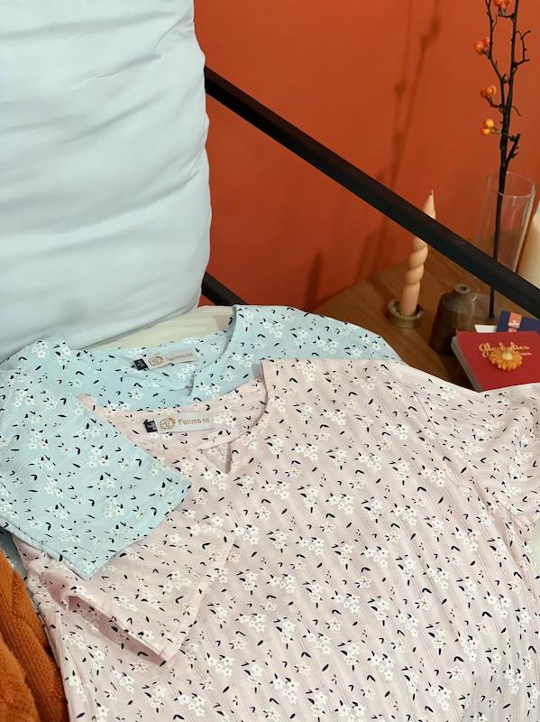 تیشرت گلگلی🌸🩵