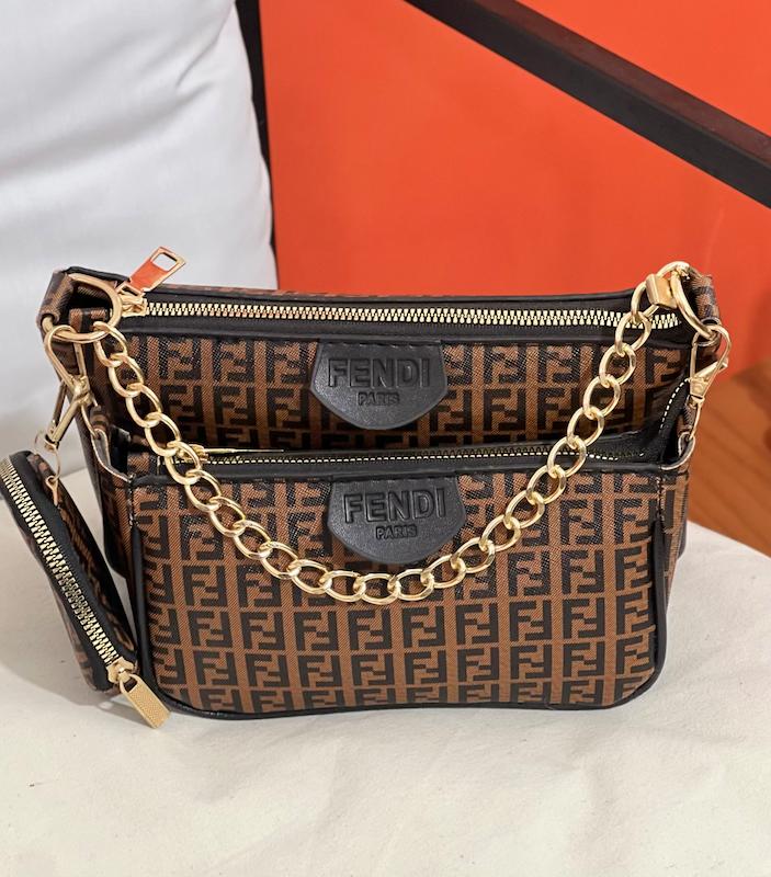 کیف Fendi سه تایی✨🤎