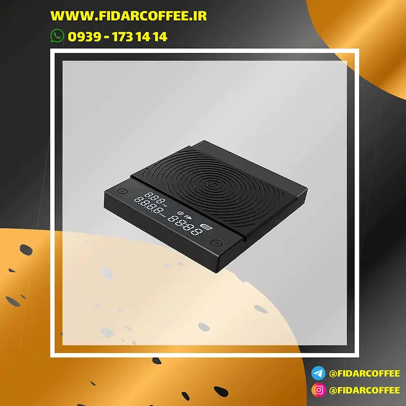 اسکیل تایم مور مدل TIMEMORE Basic 2.0 | دقت بالا و طراحی ضدآب | فیدارکافی
