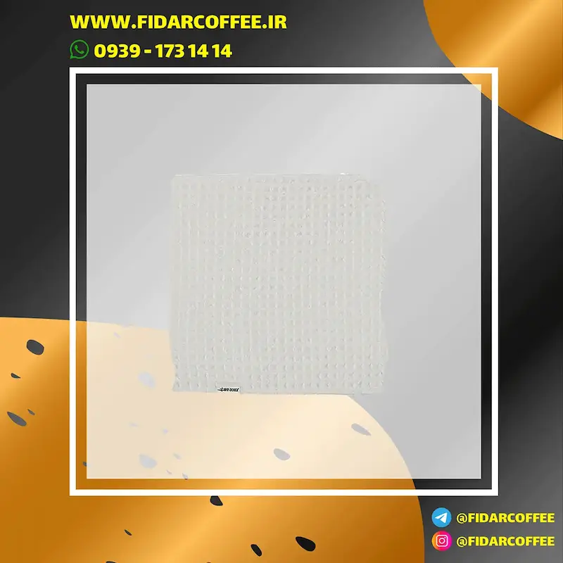 دستمال باریستا بمبر مدل Waffle Bar Towel 30x30 CM سفید | فیدارکافی