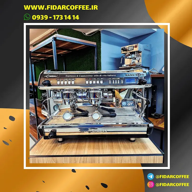 اسپرسوساز جیمبالی M39 GT دو گروپ – مدل کارکرده سال 2014 | فیدارکافی
