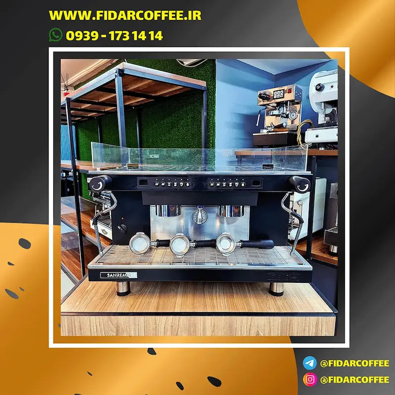 اسپرسوساز سن رمو زویی Competition دو گروپ کارکرده  2019 | فیدارکافی