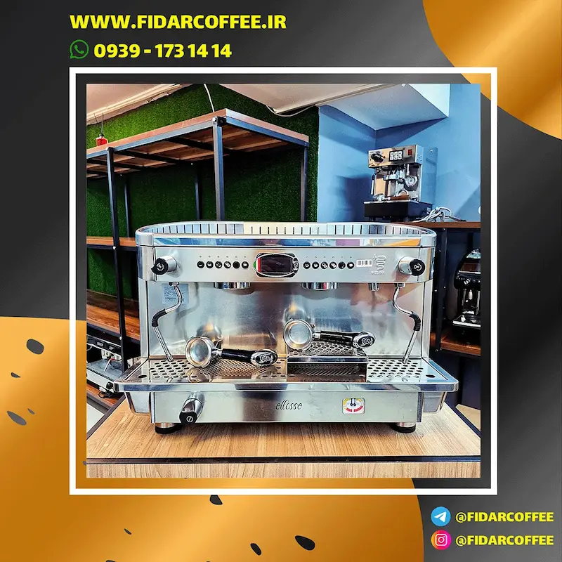 دستگاه اسپرسو دو گروپ بیزرا کارکرده   Bezzera Ellisse PID 2019 | فیدارکافی