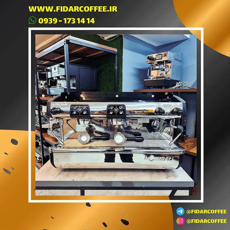 دستگاه اسپرسو دو گروپ جیمبالی کارکرده   La Cimbali M24  ۲۰۱4 | فیدارکافی