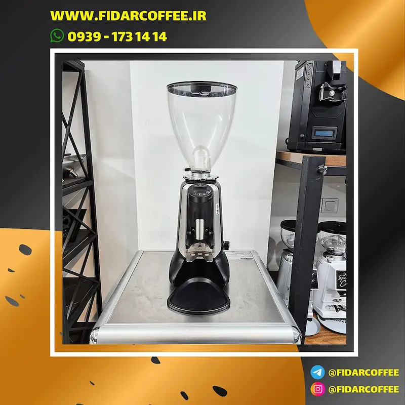 دستگاه آسیاب قهوه هی‌کافه مدل HC600 – آسیاب صنعتی آندیمند کارکرده | فیدارکافی