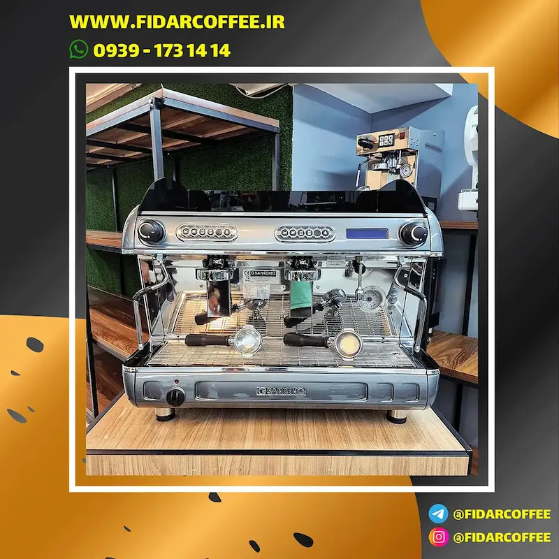 (اسپرسوساز سن رمو ورونا Sanremo Verona SED دو گروپ – کارکرده (سال 2016) | فیدارکافی