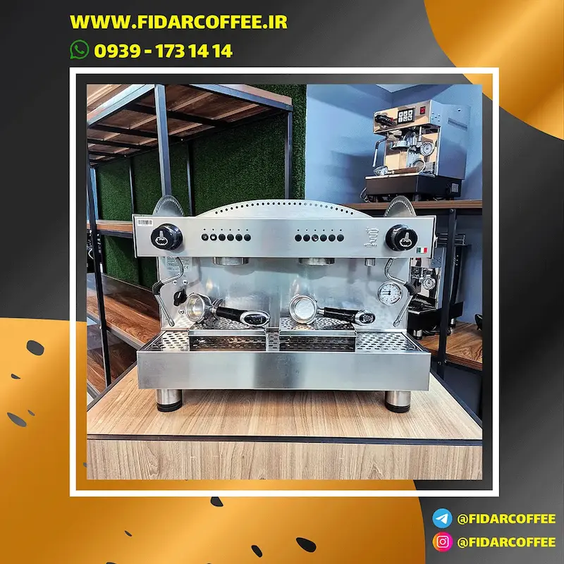 (دستگاه اسپرسو بیزرا Bezzera B2016 دو گروپ – کارکرده سال 2017 🇮🇹) | فیدارکافی