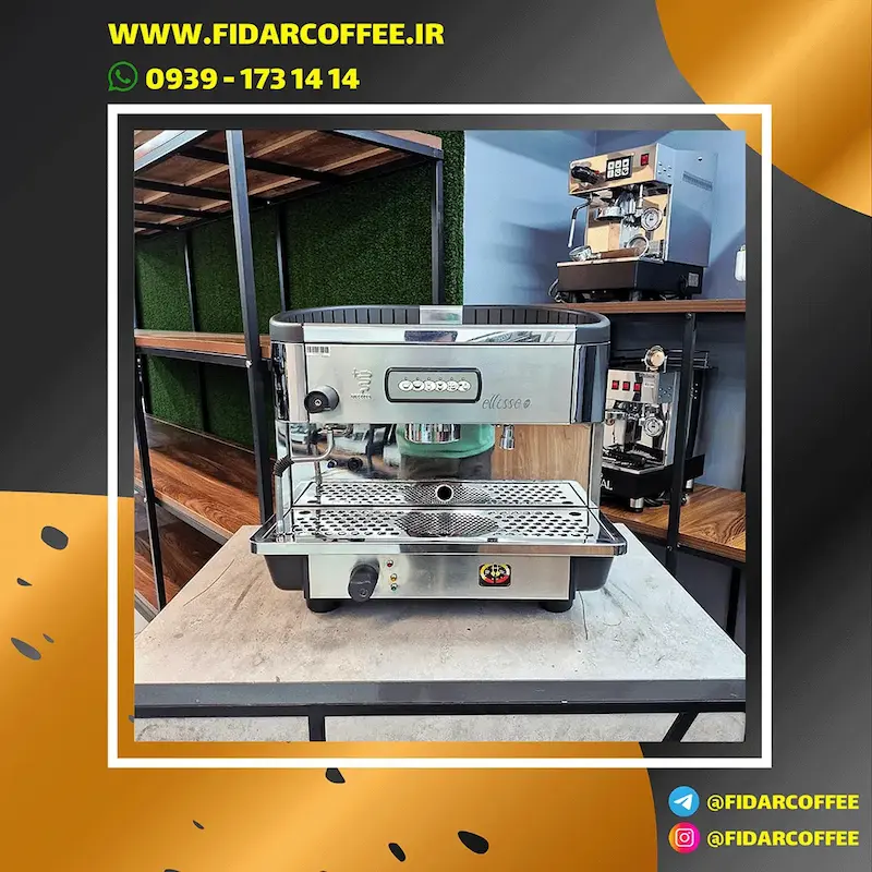 (دستگاه اسپرسو بیزرا Bezzera Ellisse تک گروپ – کارکرده سال 2010 🇮🇹) | فیدارکافی