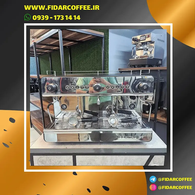 اسپرسوساز ایبریتال Iberital IB7 دو گروپ – کارکرده سال 2020  | فیدارکافی