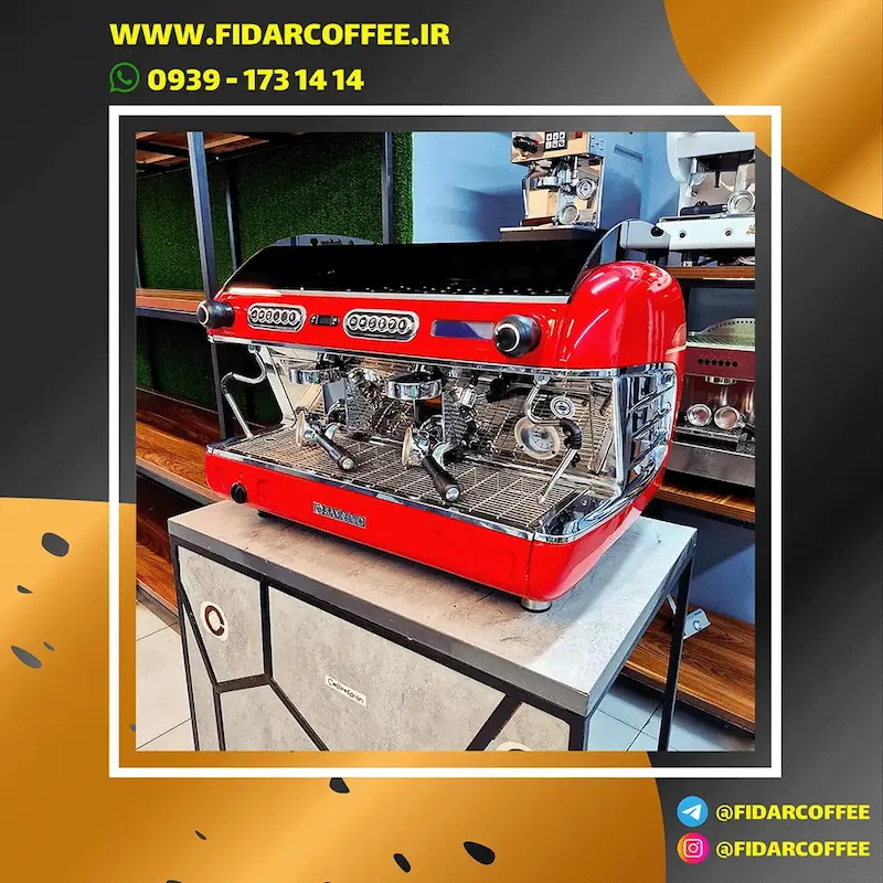 اسپرسوساز سن رمو Verona TCS دو گروپ – کارکرده سال 2014 ☕🇮🇹 | فیدارکافی
