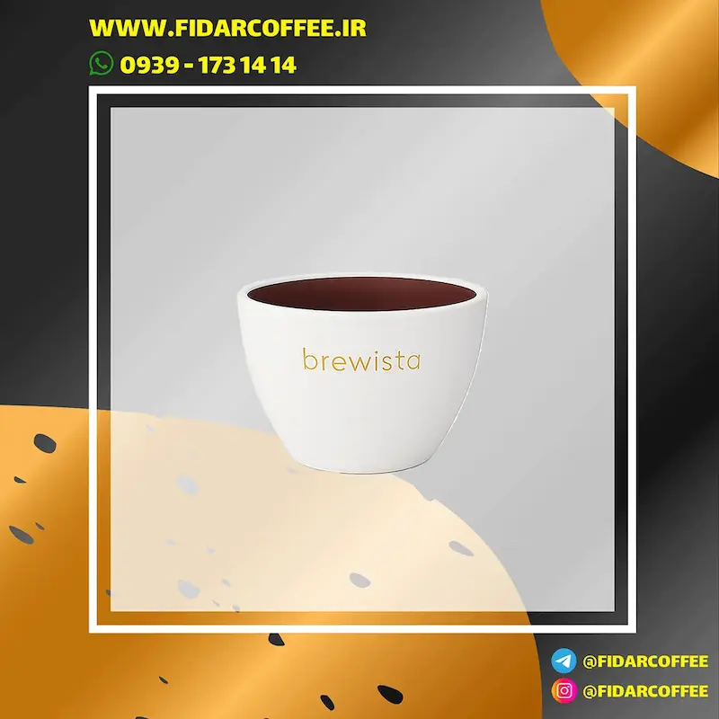 ⚡ کاپ کاپینگ Brewista سفید | مدل Cupping Cup با درب سیلیکونی | فیدارکافی