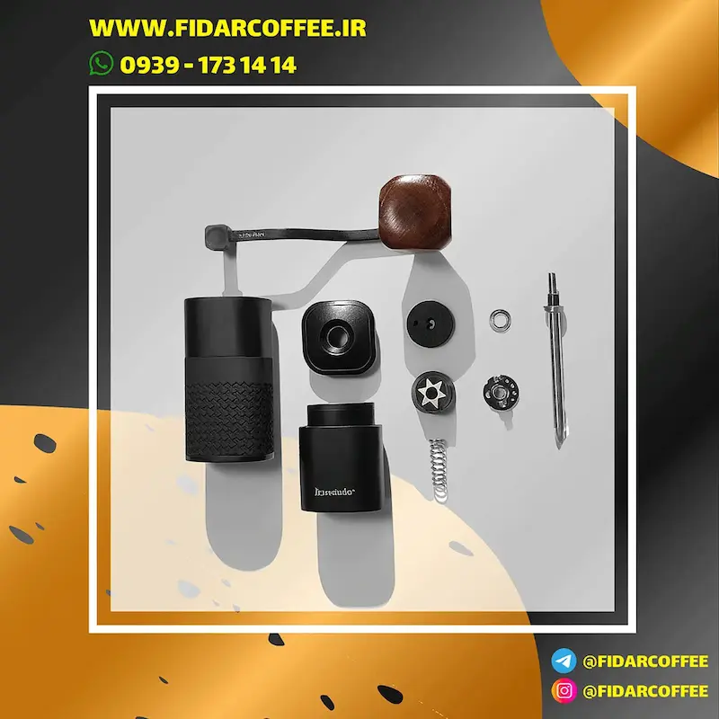 ⚡ آسیاب دستی Brewista Meteor-18 مشکی | فیدارکافی