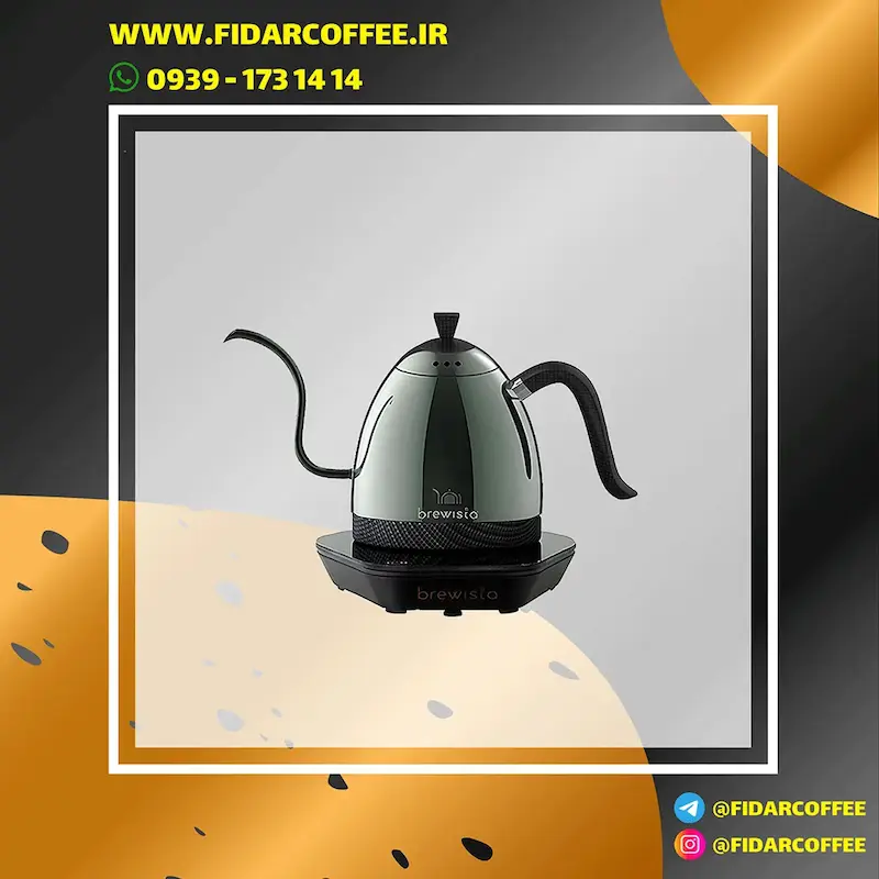 ⚡ کتل برقی هوشمند Brewista Artisan Pro | سبز بلوتوثی پرو – ظرفیت 600 میلی‌لیتر | فیدارکافی