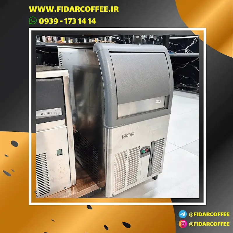 🔹 یخساز صنعتی SCOTSMAN ظرفیت 35 کیلوگرم | ساخت ایتالیا – کارکرده | فیدارکافی