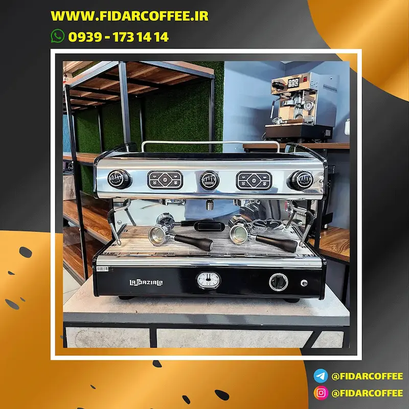 🔹 دستگاه اسپرسو ساز صنعتی لاسپازیاله S2 دو گروپ | La Spaziale S2 | سال ساخت 2014 | کارکرده | فیدارکافی