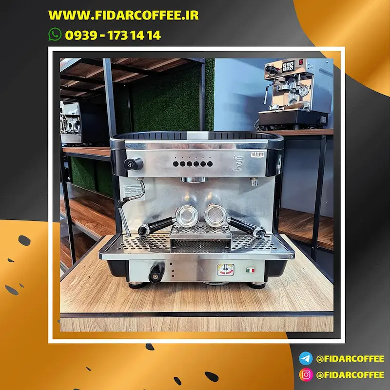 🔹 اسپرسوساز تک گروپ بیزرا الیزه Bezzera Ellisse | سال ساخت 2017 | کارکرده | فیدارکافی