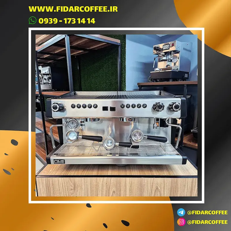 🔹 اسپرسوساز صنعتی Cime Luna | چیم لونا دو گروپ تال کاپ | سال ساخت 2023 | کارکرده در حد نو | فیدارکافی