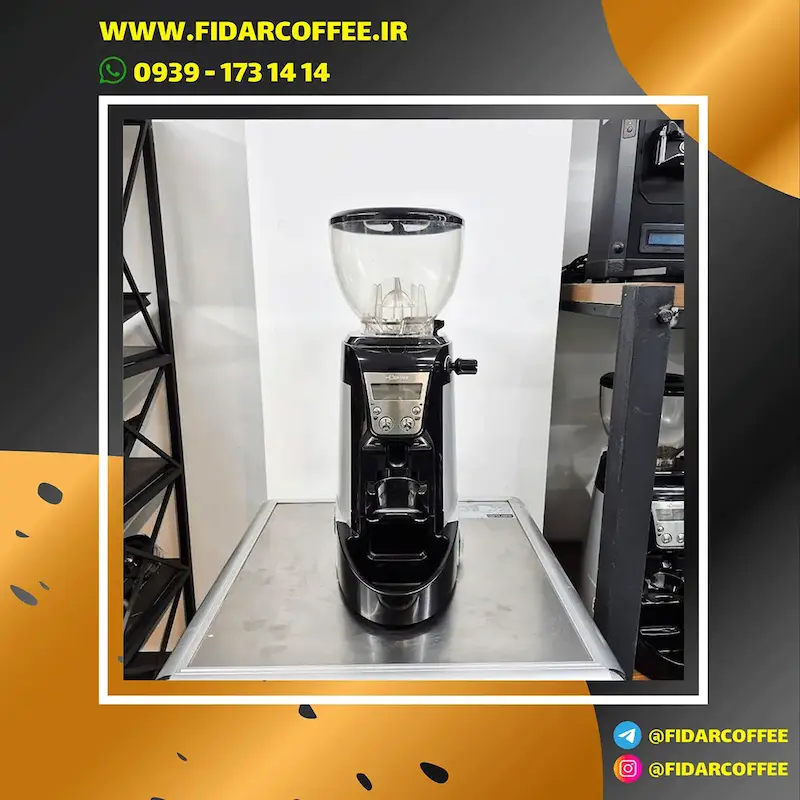 🔹آسیاب قهوه جیمبالی مدل CM آندیمند – کارکرده | فیدارکافی