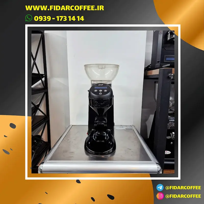 ☕ آسیاب قهوه کنیل ترنکوییلو Cunill Tranquilo | اسپانیا | مشکی | کارکرده با ضمانت| فیدارکافی