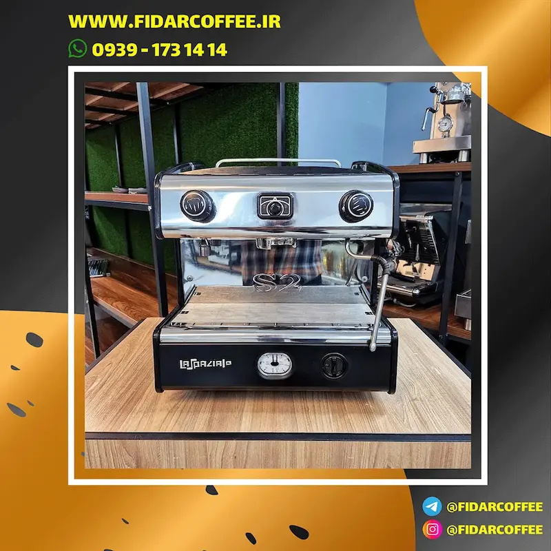☕ دستگاه اسپرسو لاسپازیاله La Spaziale S2 EP تک گروپ | نیمه‌اتومات | کارکرده | سال ساخت ۲۰۱۷ | فیدارکافی