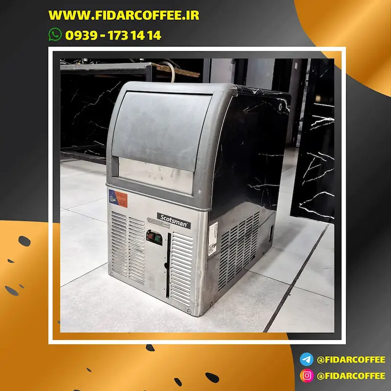 ❄ دستگاه یخ‌ساز ۲۵ کیلویی اسکاتمن | ساخت ایتالیا | کارکرده
