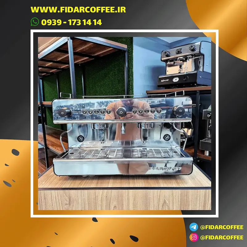 اسپرسو ساز Iberital IB7 دو گروپ | کارکرده ۲۰۲۰ | ساخت اسپانیا