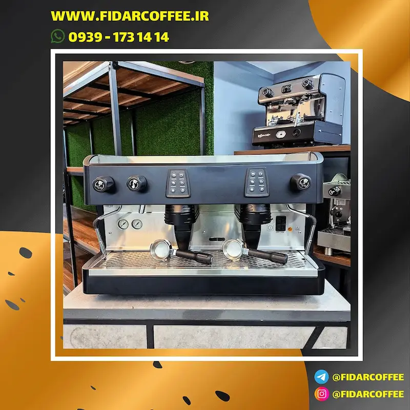 ☕ اسپرسو ساز Promac Green دو گروپ | اتوماتیک | کارکرده ۲۰۱۷ | ساخت ایتالیا