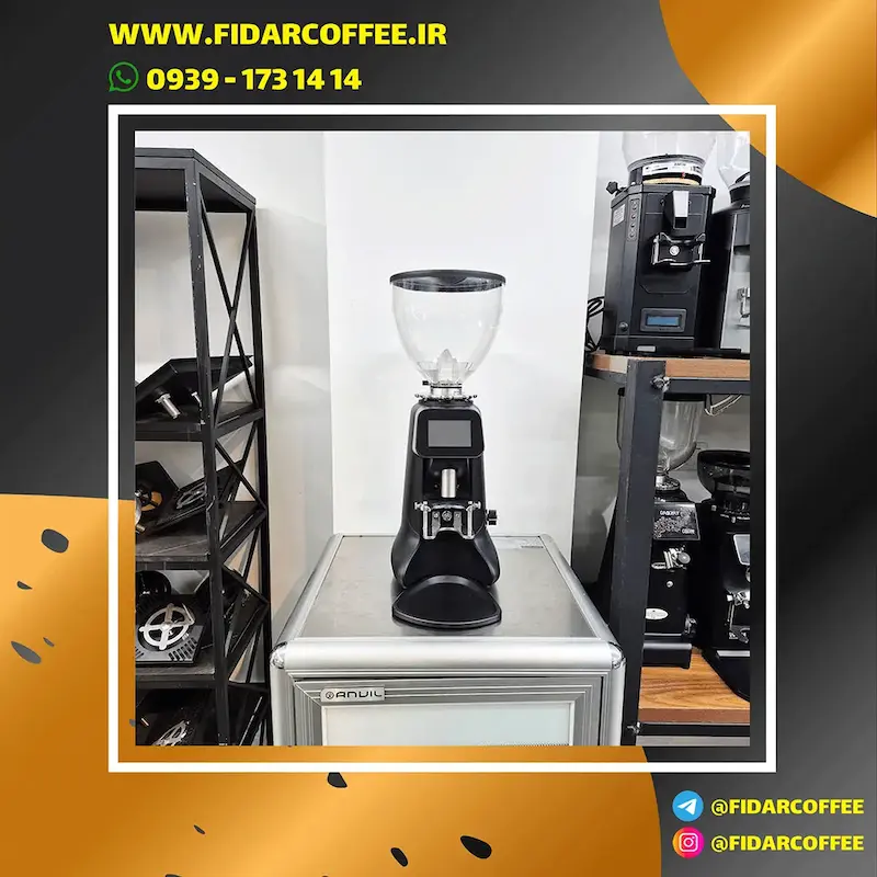 ☕ آسیاب قهوه Hey Café Buddy آندیمند | کارکرده | ۳۵۰ وات | تیغه ۶۴ میلی‌متری | ساخت چین