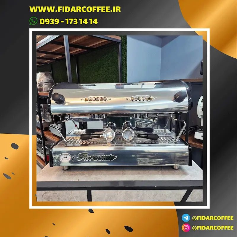 اسپرسوساز  دو  گروپ  Fiorenzato  Venezia  کارکرده  سال  ۲۰۱۳ | فیدارکافی