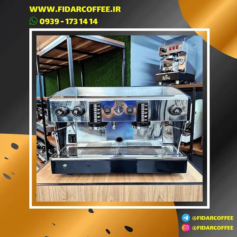 دستگاه  اسپرسو ساز  دو  گروپ  WEGA ATLAS  کارکرده  | فیدارکافی