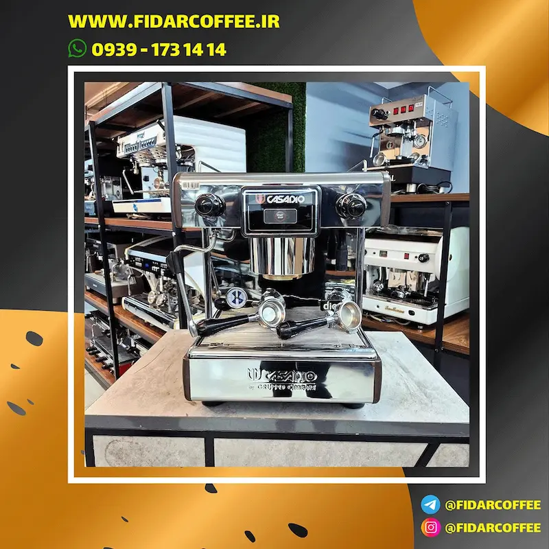 مدل نیمه‌اتوماتیک – کارکرده و سرویس شده، ساخت ایتالیا (سال ۲۰۱۴) | فیدارکافی