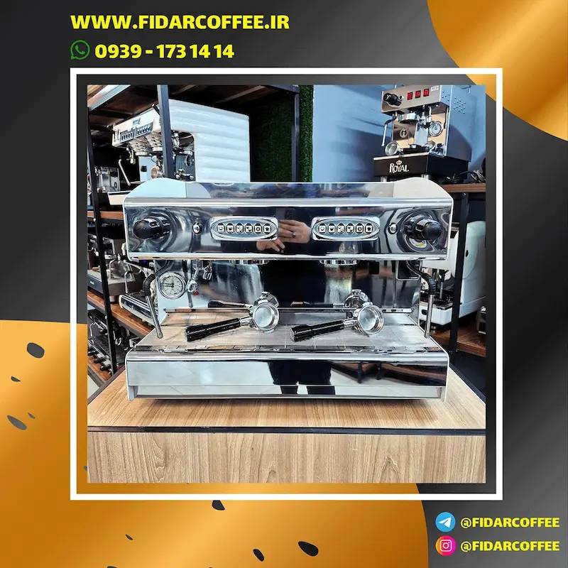 دستگاه اسپرسو دو گروپ مدل چیم CIME سری 3 کارکرده سال ساخت 2018  | فیدارکافی
