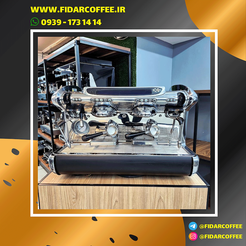 دستگاه اسپرسو دو گروپ فائما Faema Emblema (۲۰13) – کارکرده | فیدارکافی