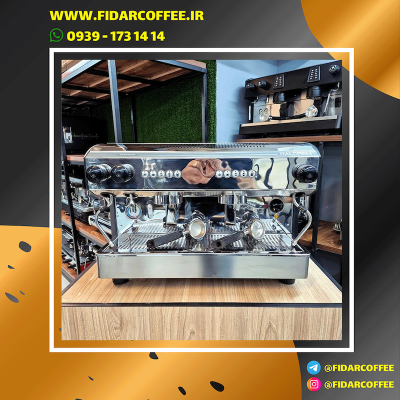 اسپرسوساز ایتالکرم Italcrem IT4 دو گروپ اتومات — کارکرده (2009) | فیدارکافی