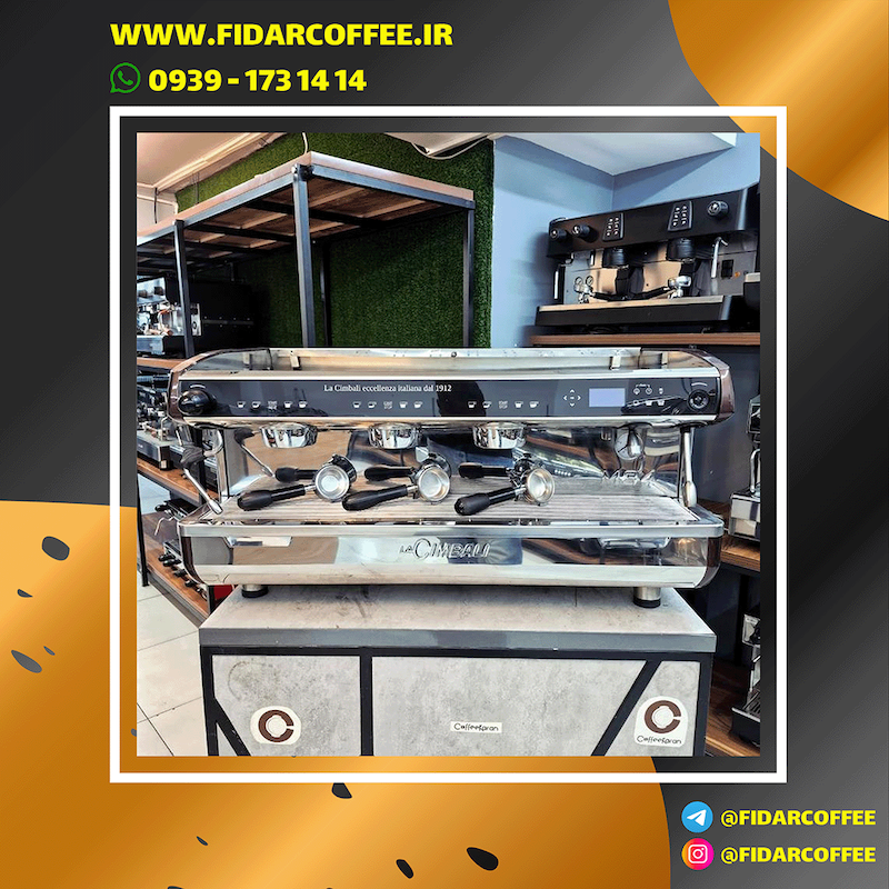  اسپرسوساز سه گروپ جیمبالی CIMBALI M34 Selectron DT/3 — کارکرده (2017) | فیدارکافی