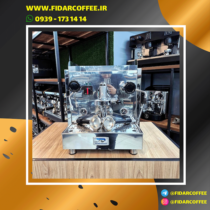 دستگاه اسپرسو تک گروپ مدل تکنو دقیق کارکرده | فیدارکافی