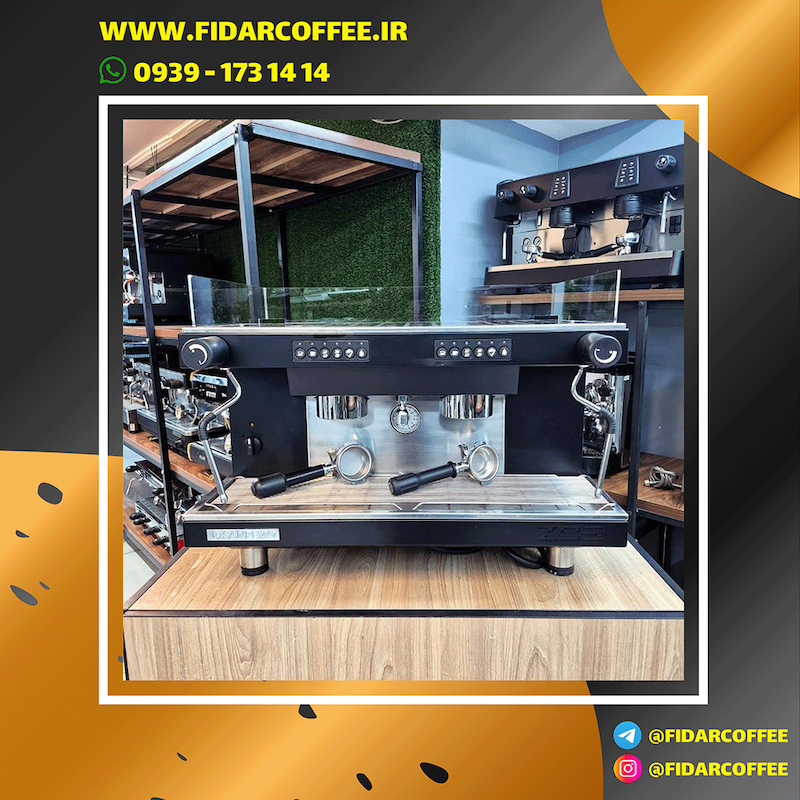 دستگاه اسپرسو دو گروپ مدل سن رمو زویی ZOE کارکرده سال ساخت 2014 | فیدارکافی