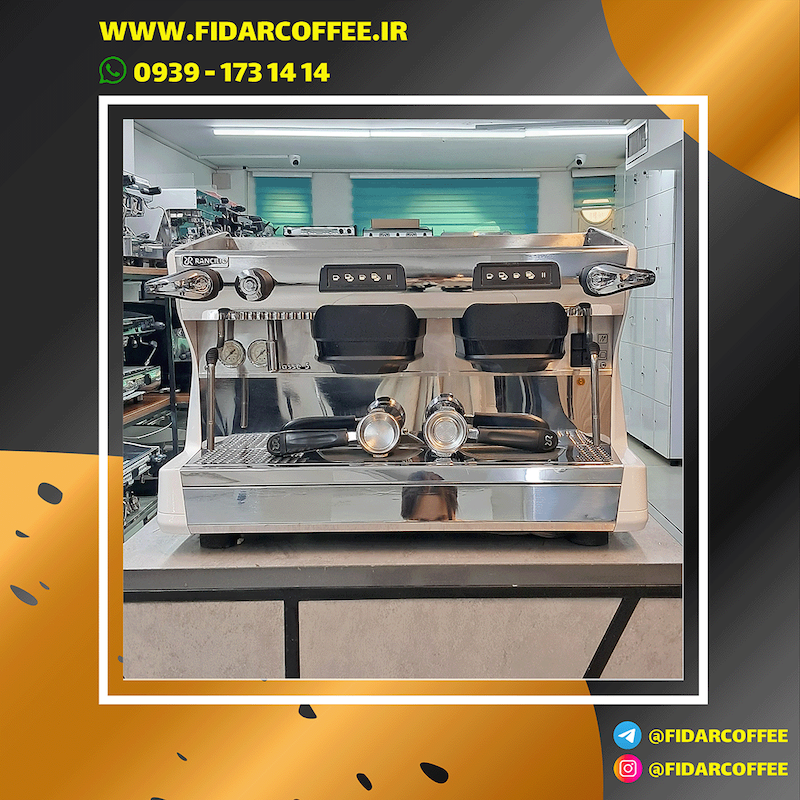 دستگاه اسپرسو صنعتی Rancilio Classe 5 مدل ۲۰۱۷کارکرده | فیدارکافی
