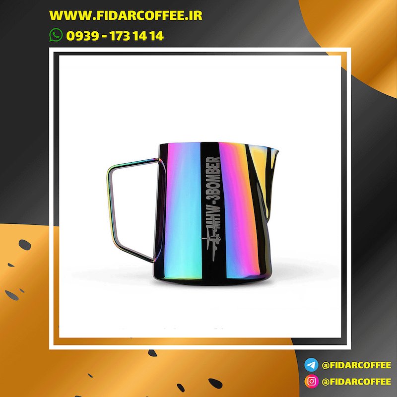 پیچر بمبر 600 ml مدل MHW-3BOMBER Latte Art Pitcher 5.0 Colorful  | فیدارکافی